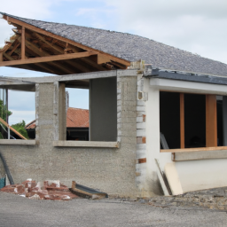 Extension de maison avec chambre d'amis Pontoise